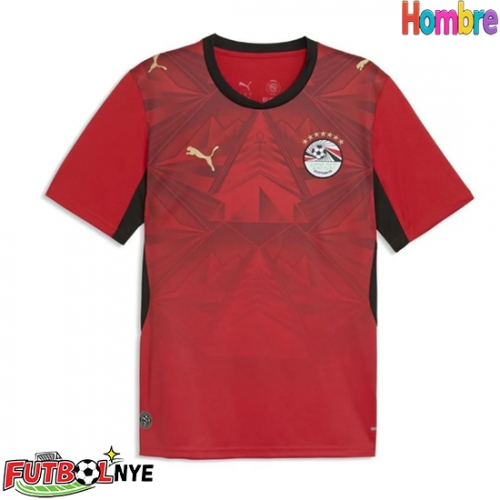 Camiseta Egipto Primera Equipación Mundial 2026 manga corta